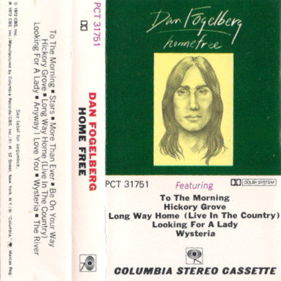 Dan Fogelberg : Home Free (Cass, Album, RE)