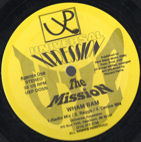 Universal Xpression : Wham Bam / Winefest (12