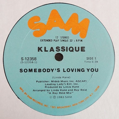 Klassique : Somebody's Loving You (12
