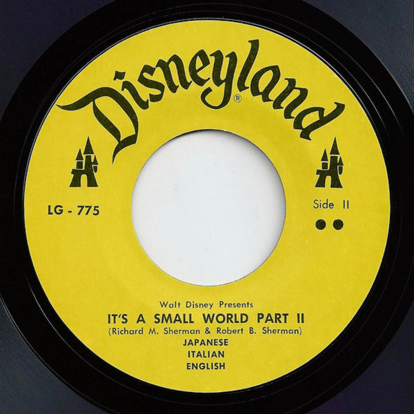 Buy The Disneyland Children's Sing-Along Chorus : It's A Small