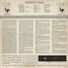 Load image into Gallery viewer, Various : Without A Word (LP, Album)