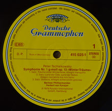 Load image into Gallery viewer, Pyotr Ilyich Tchaikovsky - Berliner Philharmoniker / Herbert Von Karajan : Symphonies No. 1 "Winter Dreams", No. 2 "Little Russian", No. 3 "Polish" (2xLP, Album, RE, Gat)