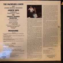 Load image into Gallery viewer, Andrew Davis / Toronto Chamber Orchestra : The Pachelbel Canon &amp; Other Digital Delights (LP)