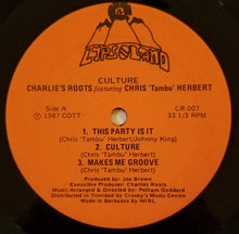 Load image into Gallery viewer, Charlies Roots Featuring Tambu : Culture (LP, Album)