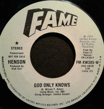Load image into Gallery viewer, Henson : God Only Knows  (7", Promo)