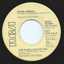 Load image into Gallery viewer, David Amram : The Fabulous Fifties (7", Single, Mono, Promo)