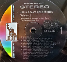 Load image into Gallery viewer, Jan &amp; Dean : Jan &amp; Dean Golden Hits Volume 2 (LP, Comp)