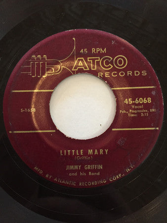 Jimmy Griffin & His Band : Little Mary / I'm Getting Right (7