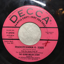 Load image into Gallery viewer, The Universal-International Orchestra : In The Mood / Pennsylvania 6-5000 (7", Mono, Promo)