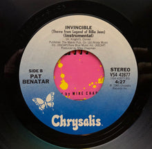 Load image into Gallery viewer, Pat Benatar : Invincible (Theme From The Legend Of Billie Jean) (7", Single, Styrene, Car)
