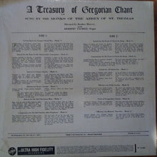 Load image into Gallery viewer, Monks Of The Abbey Of St. Thomas Directed By Brother Mowrey With Herbert Tachezi : A Treasury Of Gregorian Chant (LP, Album, Mono)