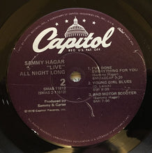 Load image into Gallery viewer, Sammy Hagar : All Night Long (LP, Album, Gat)
