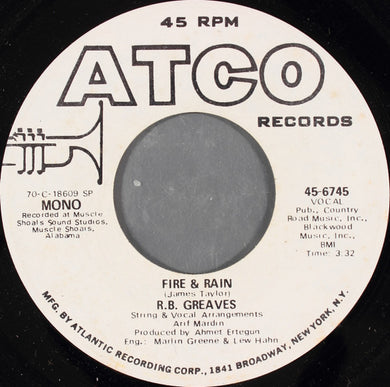 R.B. Greaves : Fire & Rain (7