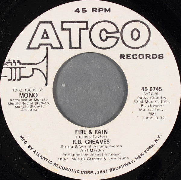 R.B. Greaves : Fire & Rain (7