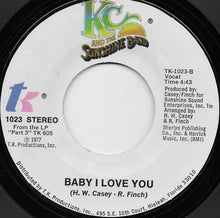 Load image into Gallery viewer, KC &amp; The Sunshine Band : Keep It Comin' Love (7", Single)