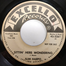 Load image into Gallery viewer, Slim Harpo : Sittin' Here Wondering / What's Goin' On Baby (7", Single, Promo)
