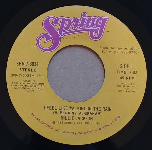 Millie Jackson : I Feel Like Walking In The Rain (7