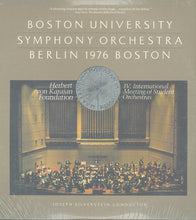 Load image into Gallery viewer, Boston University Symphony Orchestra, Joseph Silverstein : Berlin 1976 Boston (2xLP, Gat)
