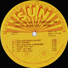 Load image into Gallery viewer, Johnny Cash &amp; The Tennessee Two : Original Golden Hits Volume I (LP, Comp, Ter)
