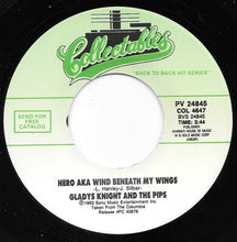 Load image into Gallery viewer, Gladys Knight And The Pips : Save The Overtime (For Me) / Hero Aka Wind Beneath My Wings (7")
