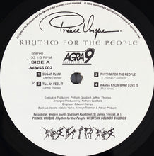 Load image into Gallery viewer, Prince Unique : Rhythm For The People (LP)