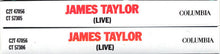 Load image into Gallery viewer, James Taylor (2) : (Live) (2xCass, Album, Dol)