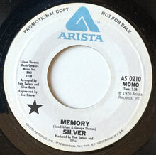 Load image into Gallery viewer, Silver (10) : Memory  (7", Single, Mono, Promo)