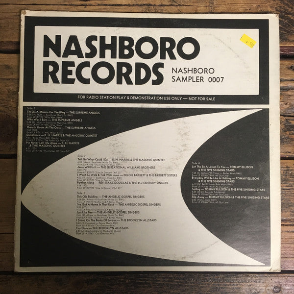 Various : Nashboro Sampler 0007 (LP, Comp)