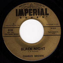 Load image into Gallery viewer, Charles Brown : Drifting Blues / Black Night (7&quot;, Single, RE)