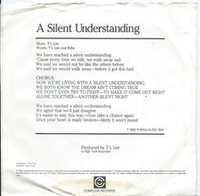 Load image into Gallery viewer, T L Lee with Kathy Walker : A Silent Understanding (7", Single, Promo)