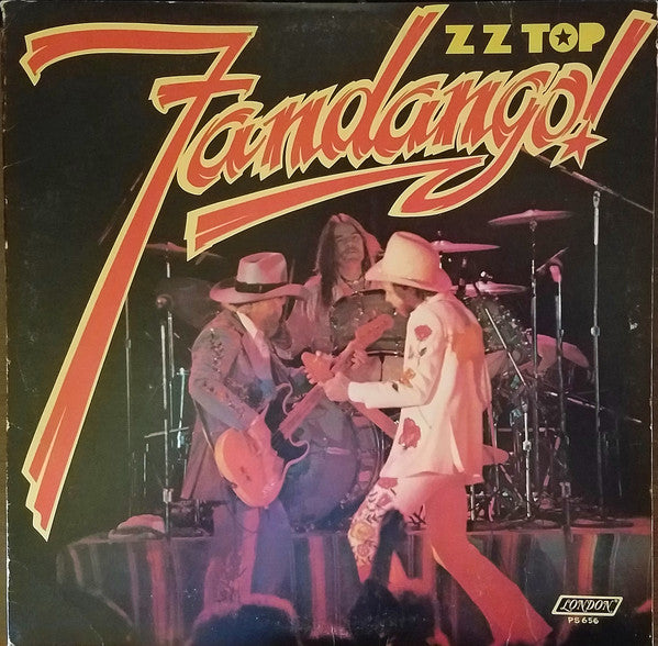 ZZ Top : Fandango! (LP, Album, PP)