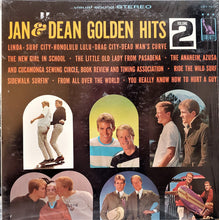 Load image into Gallery viewer, Jan &amp; Dean : Jan &amp; Dean Golden Hits Volume 2 (LP, Comp)