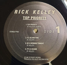 Load image into Gallery viewer, Rick Kelley : Top Priority (12&quot;, Album)