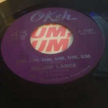 Load image into Gallery viewer, Major Lance : Um, Um, Um, Um, Um, Um (7&quot;, Single)