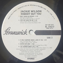 Load image into Gallery viewer, Jackie Wilson : Nobody But You (LP, Promo)