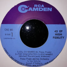 Load image into Gallery viewer, Perez Prado And His Orchestra : Go Go Mambo (7", EP, Hig)