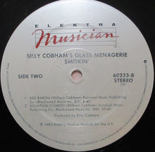 Load image into Gallery viewer, Billy Cobham's Glass Menagerie, Billy Cobham · Dean Brown · Gil Goldstein · Tim Landers : Smokin' (LP, Album, Spe)