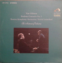 Load image into Gallery viewer, Johannes Brahms / Van Cliburn, Boston Symphony Orchestra, Erich Leinsdorf : Concerto No. 1 (LP, Album, RE)