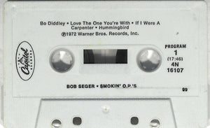 Bob Seger : Smokin' O.P.'S (Cass, Album, RE)