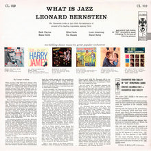 Load image into Gallery viewer, Leonard Bernstein : What Is Jazz (LP, Mono)
