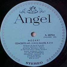 Load image into Gallery viewer, Wolfgang Amadeus Mozart, Sergei Prokofiev / Philharmonia Orchestra Conducted By Alceo Galliera With David Oistrach : Mozart - Concerto No. 3 / Prokofiev - Concerto No. 2 (LP, RE)