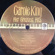 Load image into Gallery viewer, Carole King : Her Greatest Hits (Songs Of Long Ago) (LP, Comp, San)