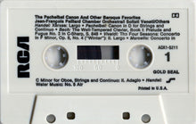 Load image into Gallery viewer, Various : Orchestre De Chambre Jean-François Paillard : The Pachelbel Canon And Other Baroque Favorites (Cass, Comp, RE, Dol)