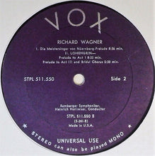 Load image into Gallery viewer, Richard Wagner / Bamberger Symphoniker, Heinrich Hollreiser : Overtures (LP)