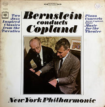 Load image into Gallery viewer, Aaron Copland / Leonard Bernstein, The New York Philharmonic Orchestra : Bernstein Conducts Copland (LP, Album, Pit)