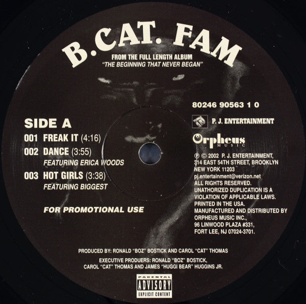 B.Cat.Fam : Freak It (12