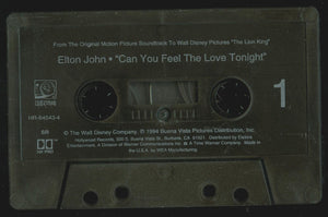 Elton John : Can You Feel The Love Tonight (Cass, Single, Bla)