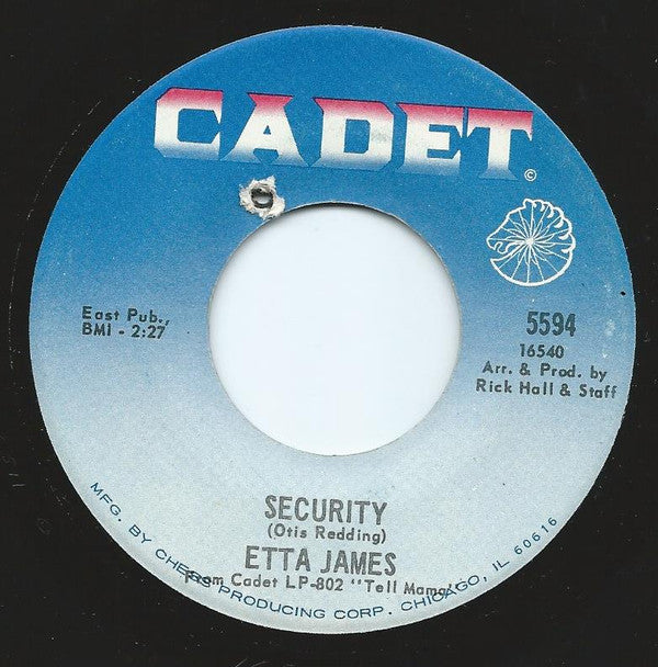 Etta James : Security / I'm Gonna Take What He's Got (7