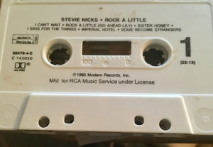 Stevie Nicks : Rock A Little (Cass, Album, Club, RCA)