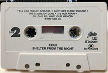 Load image into Gallery viewer, Exile (7) : Shelter From The Night (Cass, Album, Dol)